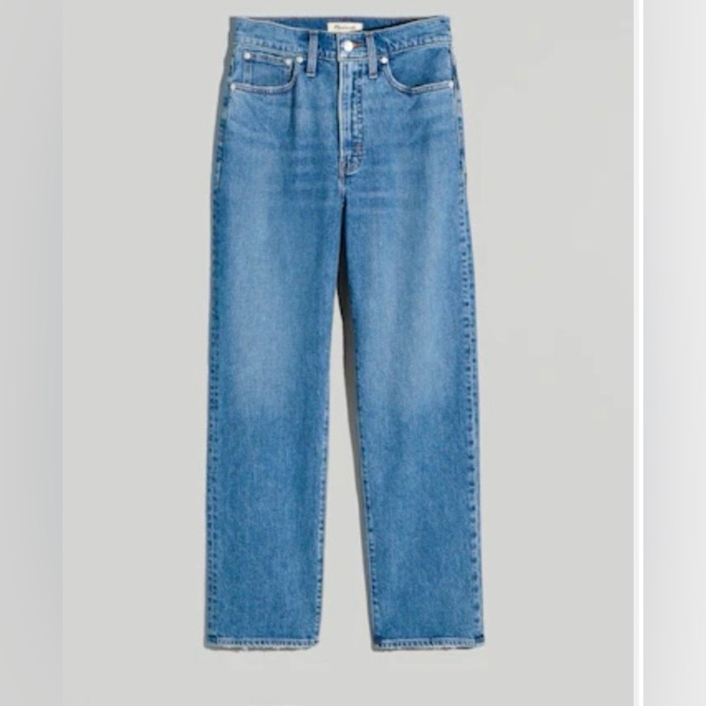 Madewell The Perfect Vintage Straight Jean in Earlwood Wash / 27 / EARLWOOD WASH